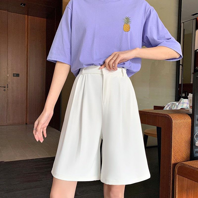 Quần lửng nữ,quần short ngố nữ chất tuyết bigsize 40 - 75k ( K02