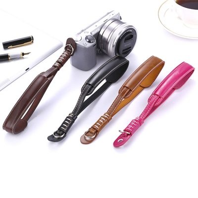 Dây đeo máy ảnh cổ tay chất liệu da cao cấp