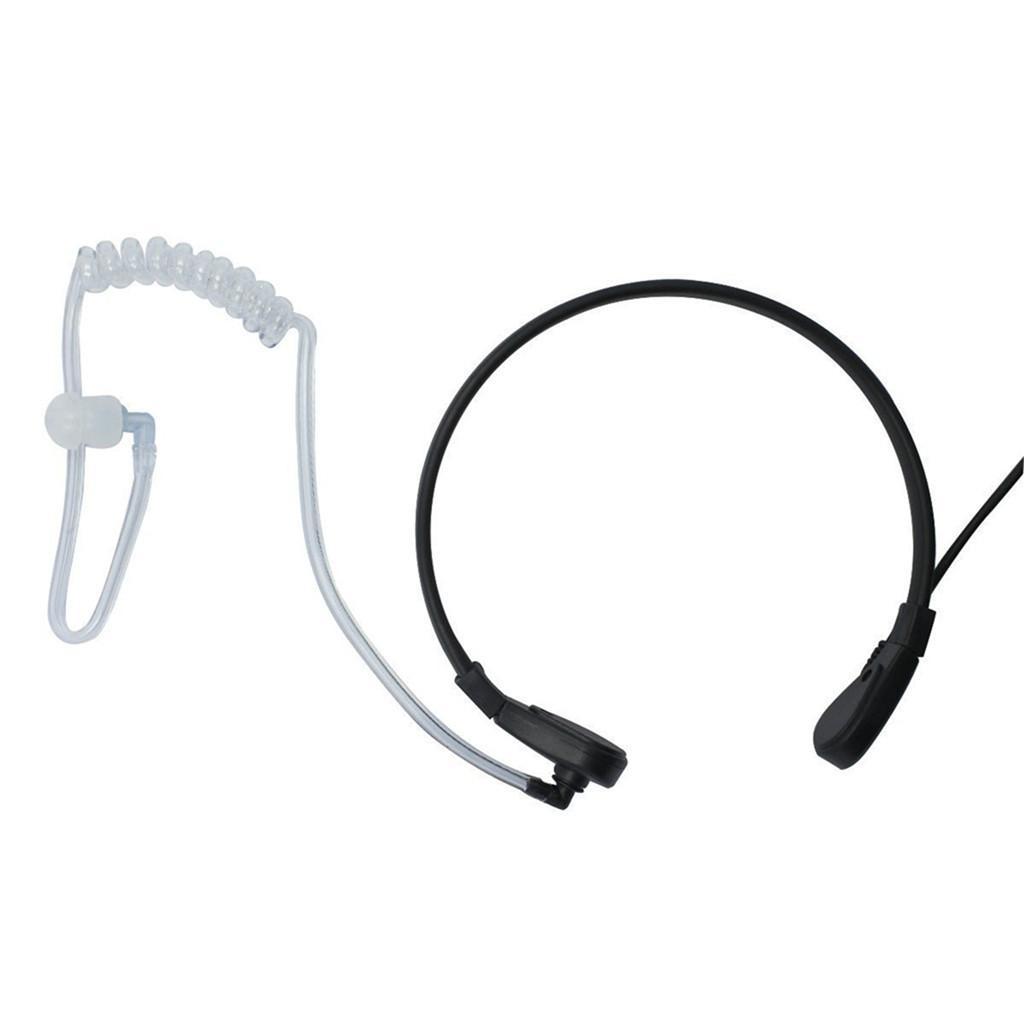 MIC Headset  Acoustic Tube Earpiece with Finger PTT for Vertex 1 Pin