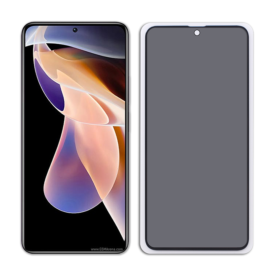 [Miếng dán màn hình] Kính cường lực chống nhìn trộm dành cho Xiaomi Redmi Note 11 / Note 11 Pro / Note 11 Pro+ - Hàng Chính Hãng