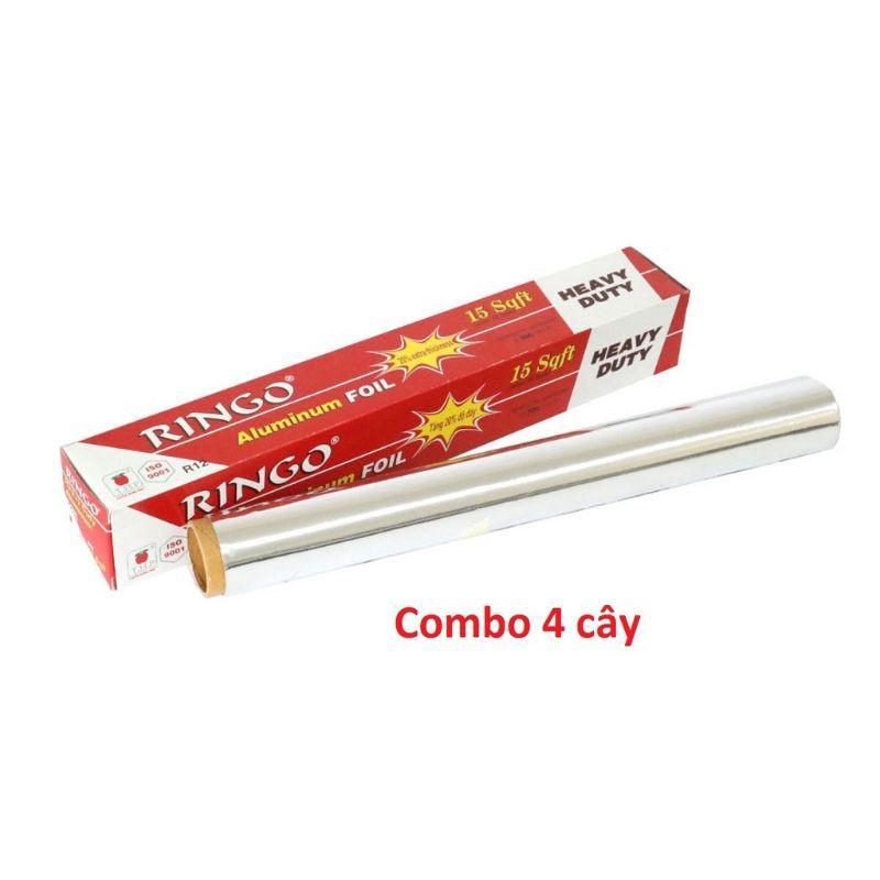 combo 4 cuộn giây bạc RINGO