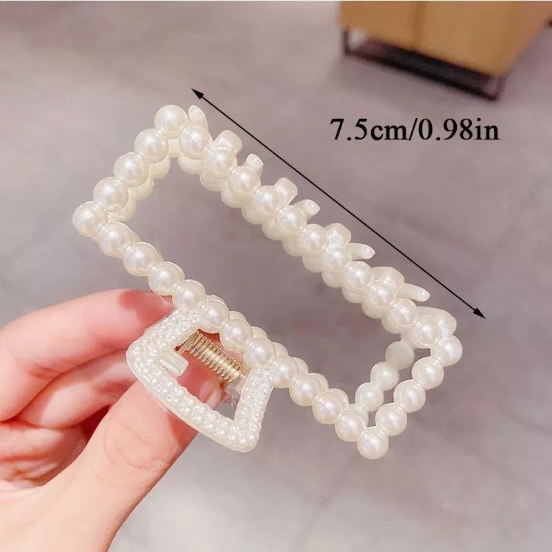 Set 6 kẹp ngọc trai phong cách Hàn quốc