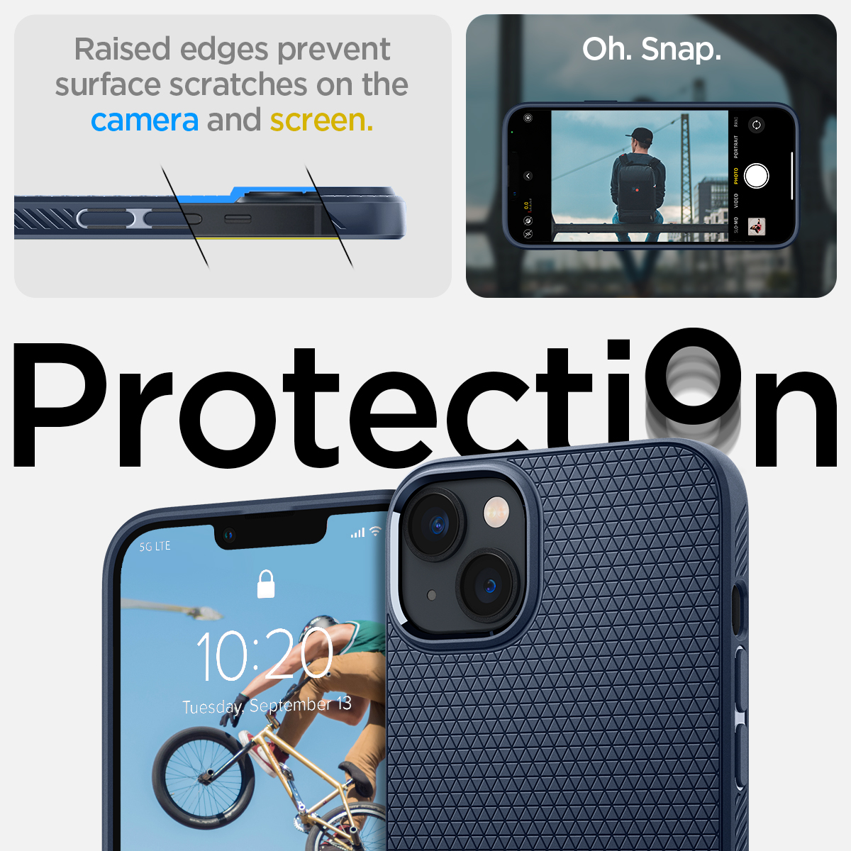 Ốp Lưng dành cho iPhone 14/ 14 Plus/ 14 Pro/ 14 Promax SPIGEN LIQUID AIR_ Hàng Chính Hãng