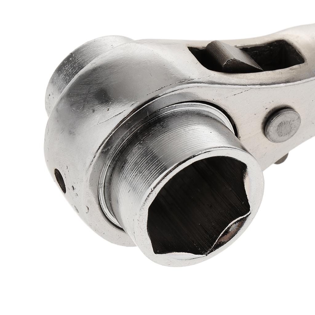 Cờ Lê Xoay Đầu Lục Giác Bằng Thép CR-V Được Xử Lý Nhiệt Rắn