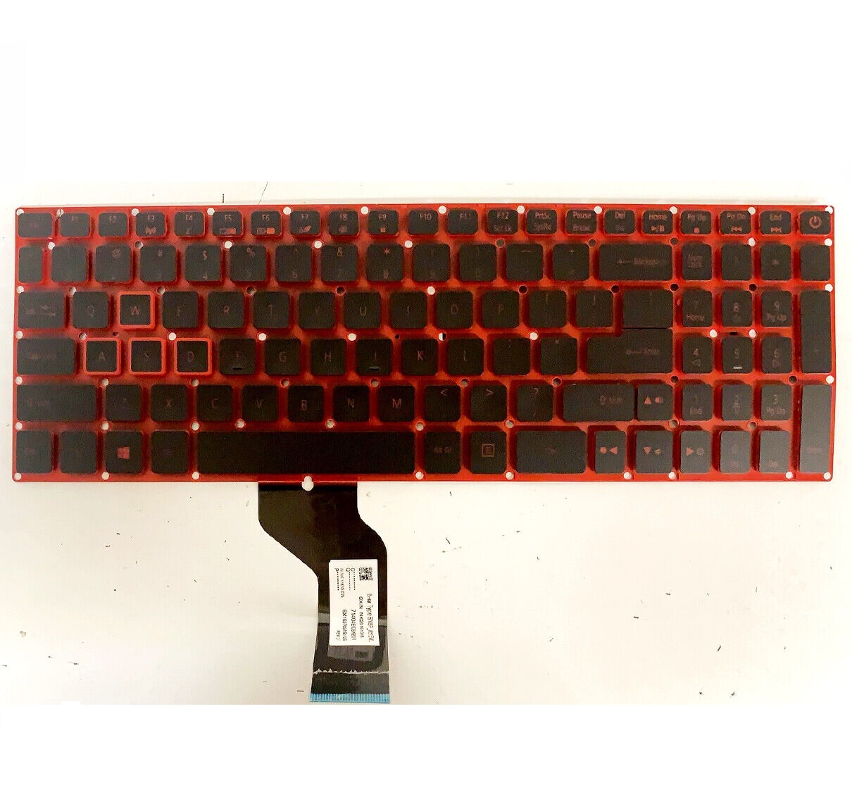 Bàn phím dành cho Laptop Acer Nitro 5 AN515-41 AN515-42 AN515-51 AN515-52 AN515-53 Keyboard US Backlit