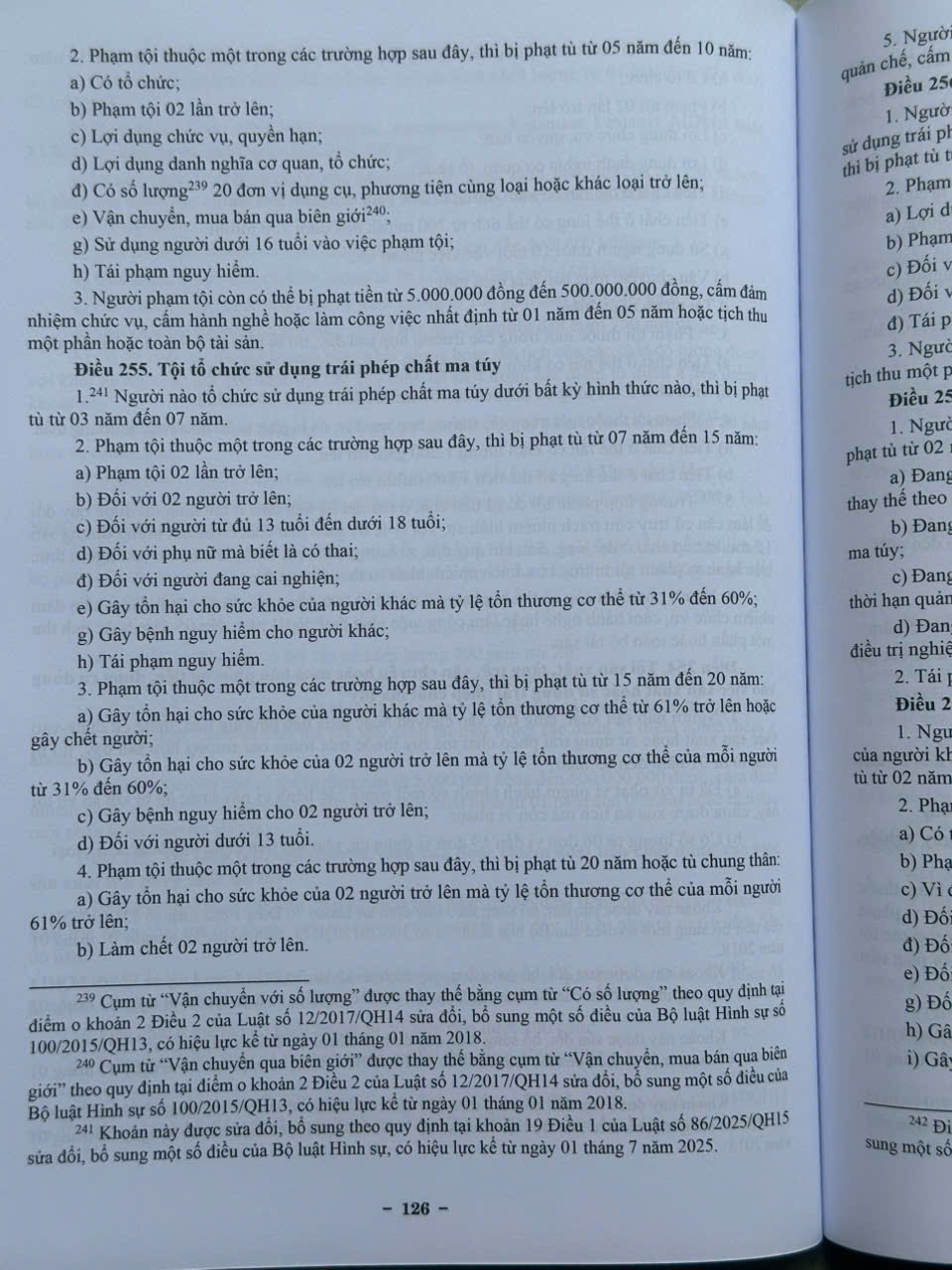 Sách Bộ Luật Hình Sự, Bộ Luật Tố Tụng Hình Sự sửa đổi, bổ sung năm 2025 - V2621Q