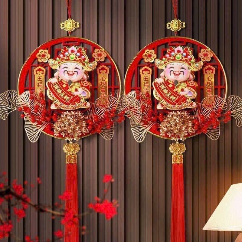 Lắc Đầu Vẫy Gọi Tài Lộc Thần Tài Size 38 cm Loại Lớn Đẹp