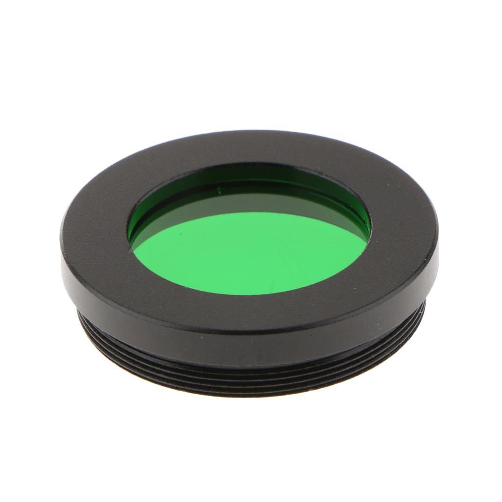 1.25" Telescope Eyepiece Lens Color Filter Set for Moon Planet Green +Blue