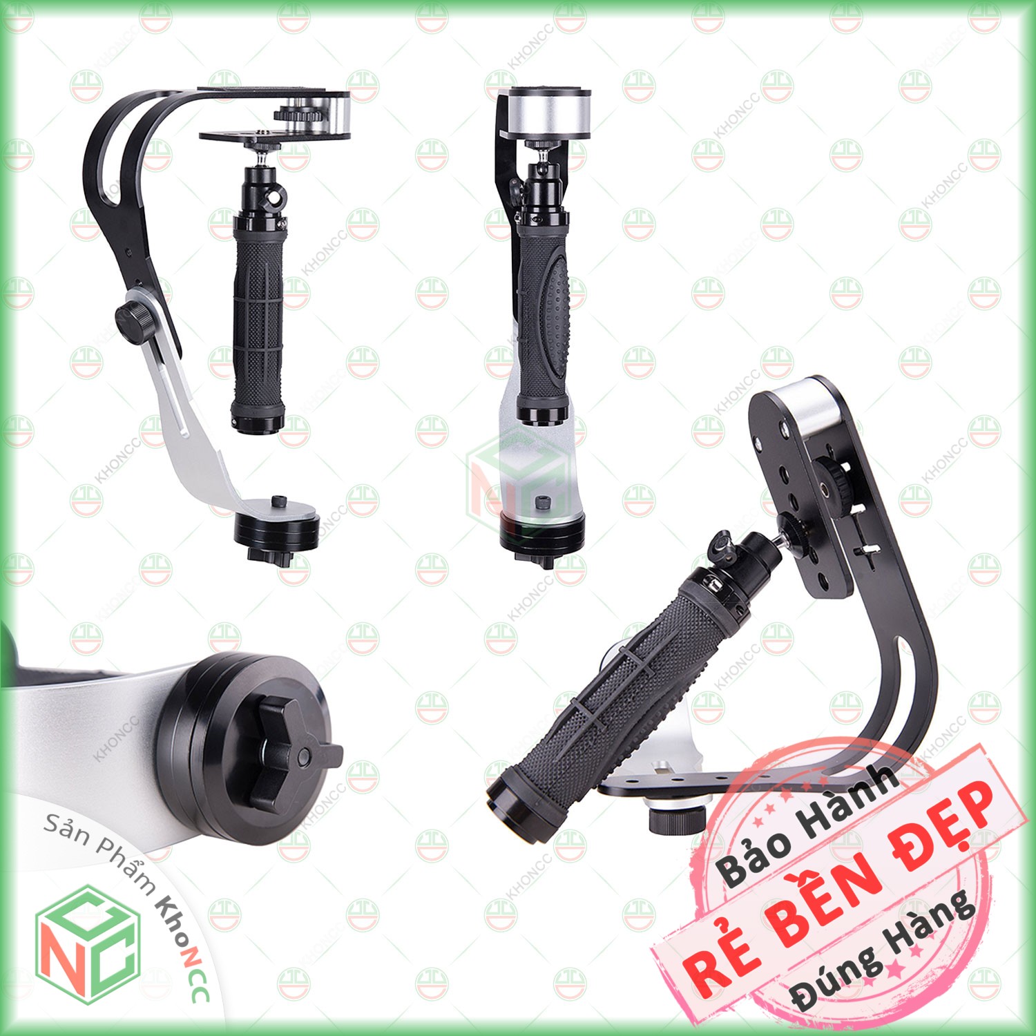 (Chuyên Nghiệp) Tay Cầm Chống Rung Cơ Học KhoNCC Hàng Chính Hãng - Gimbal Stabilizer Steadicam Cho Máy ảnh, Điện Thoại, GoPro - KDHS-4594-SDC