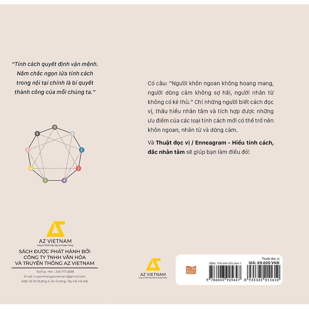 Sách Thuật Đọc Vị - ENNEAGRAM - Bản Quyền