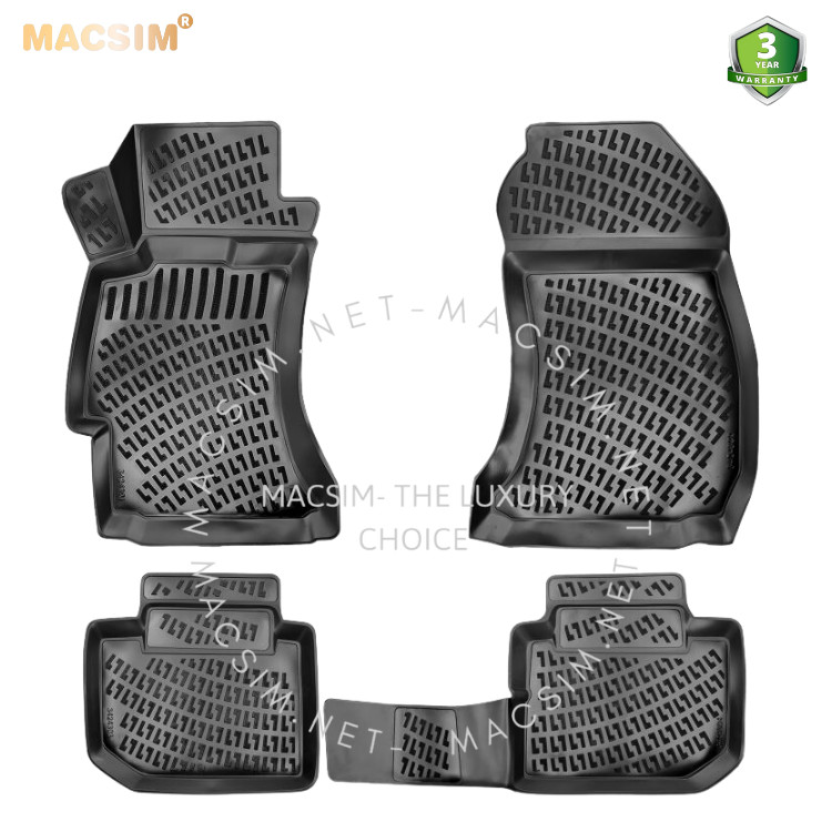 Thảm lót sàn ô tô nhựa TPU Silicon Subaru Forester third generation 2009-2014 Nhãn hiệu Macsim
