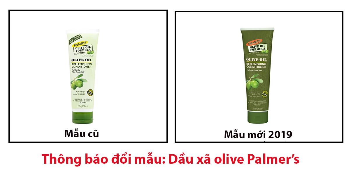 Dầu xả Olive Oil Formular Conditioner - Palmer's (250ml)