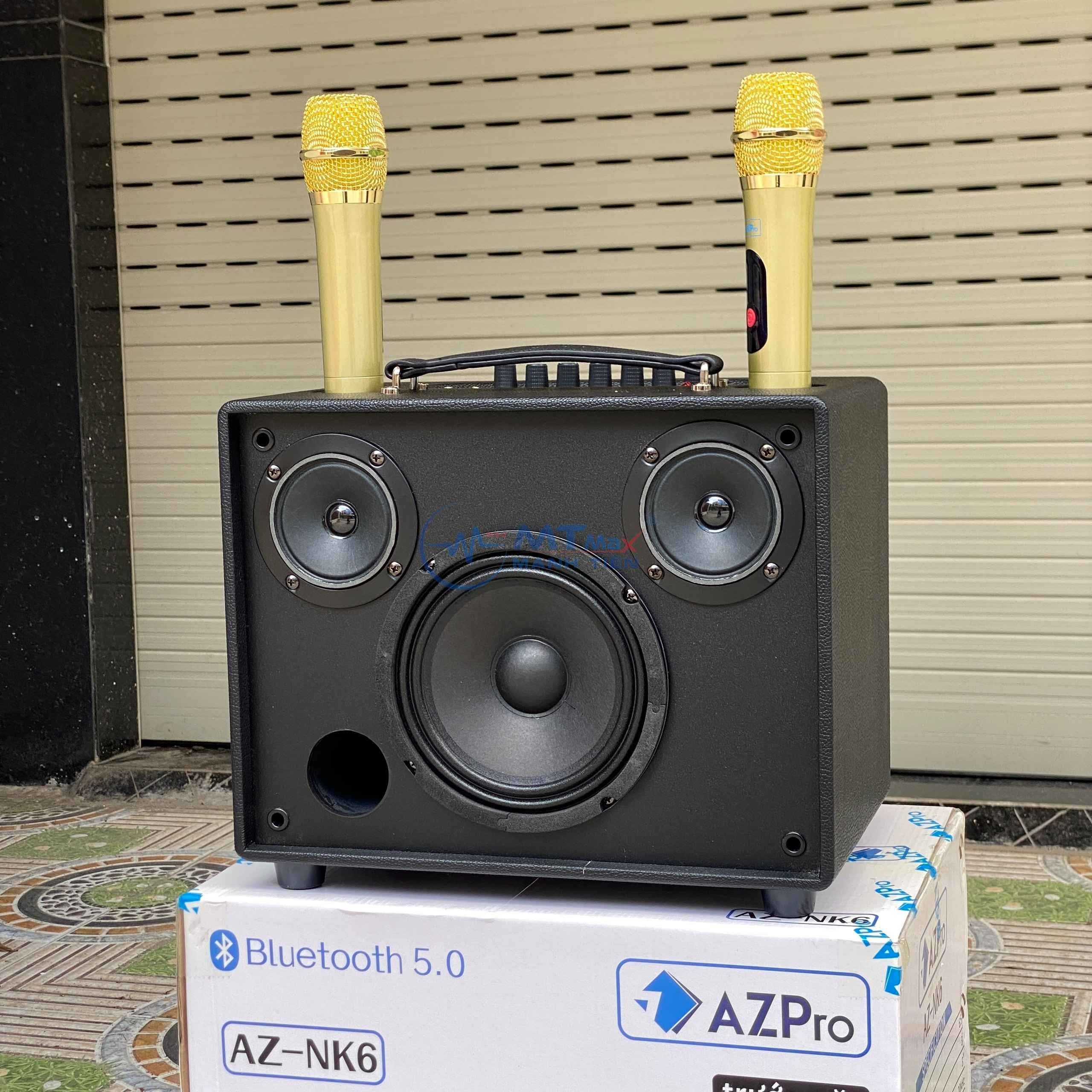 Loa Karaoke Xách Tay AZ NK6 – Bass 16 Công Suất 150W, Dải Tần Rộng Đủ Khả Năng Thể Hiện Tốt Tất Cả Các Bài Hát Từ Remix Đến Nhạc Cổ Điển