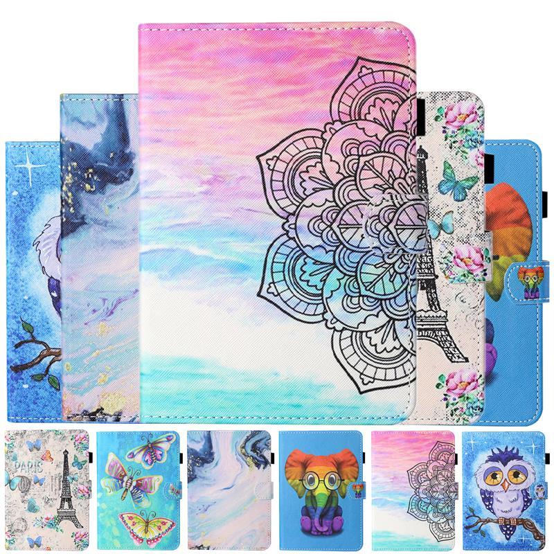 Bao da bảo vệ có ví đựng thẻ cho Coque Amazon Kindle Fire HD 8 Plus 2020/ Amazon Fire HD8 Plus 2020 8.0 inch