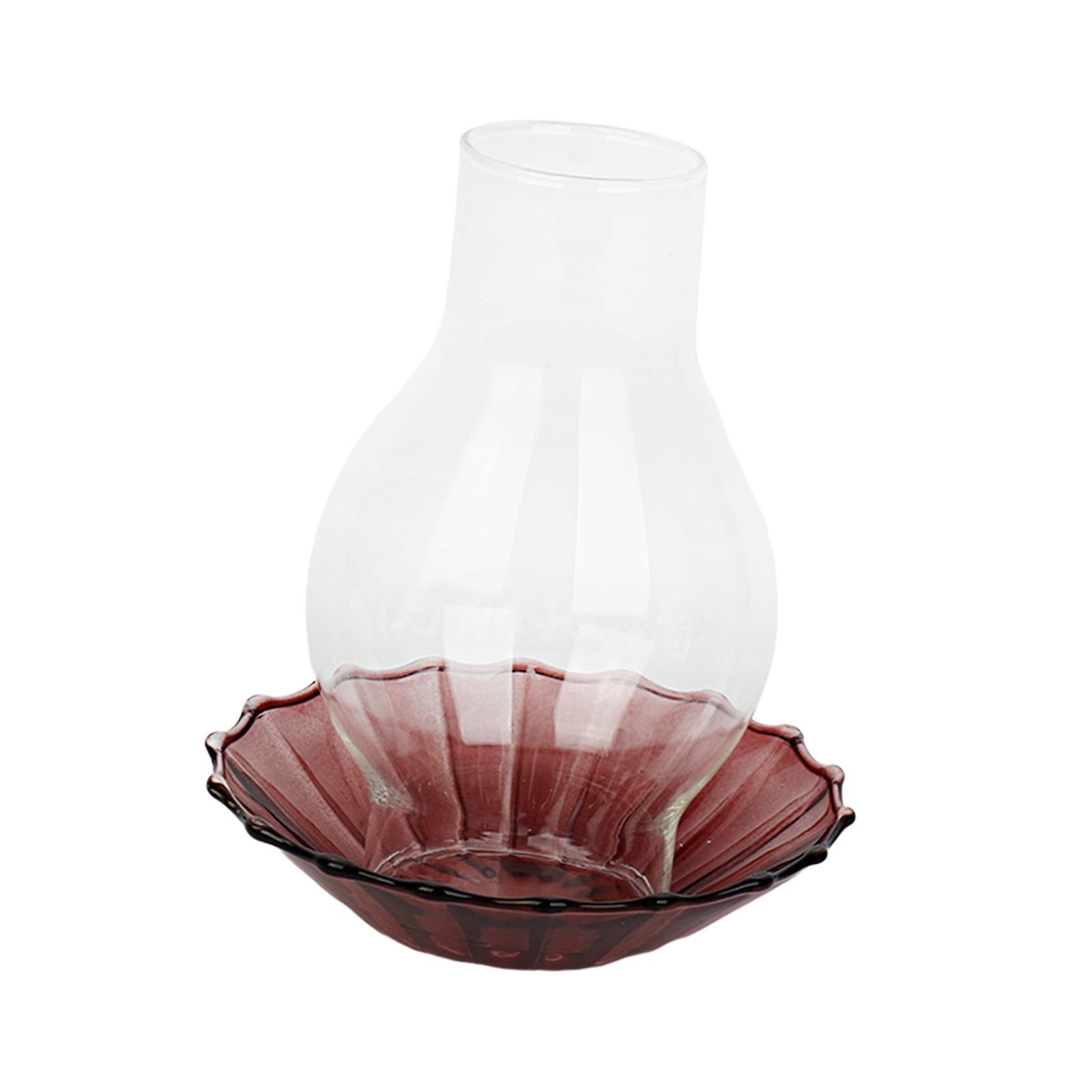 Glass Candle Holder Candle  for Home Pillar Votive Tealight Floating Candle Decor