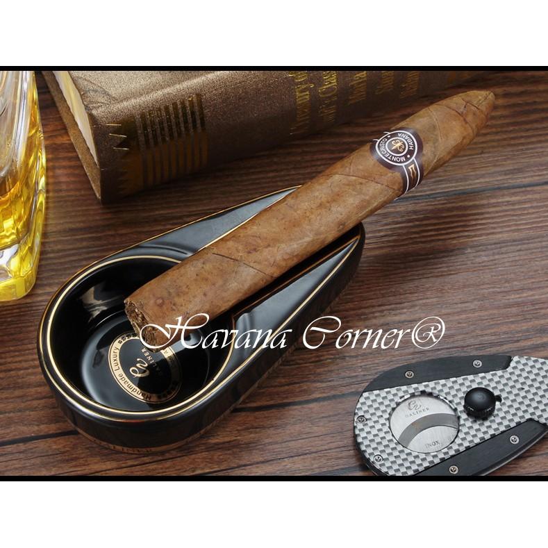 Gạt tàn cigar 1 điếu chất liệu sứ Cohiba, Galiner