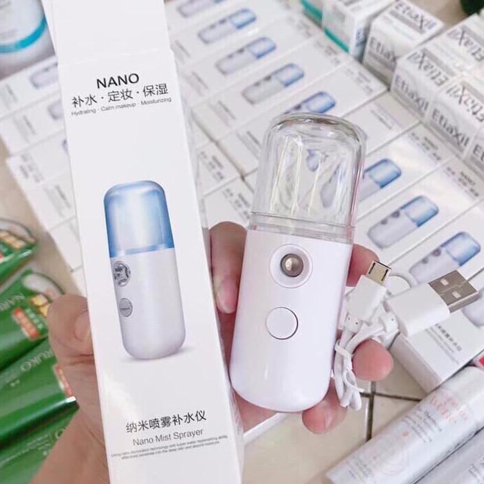 Máy Phun Sương Tạo Ẩm Nano Mini Cầm Tay