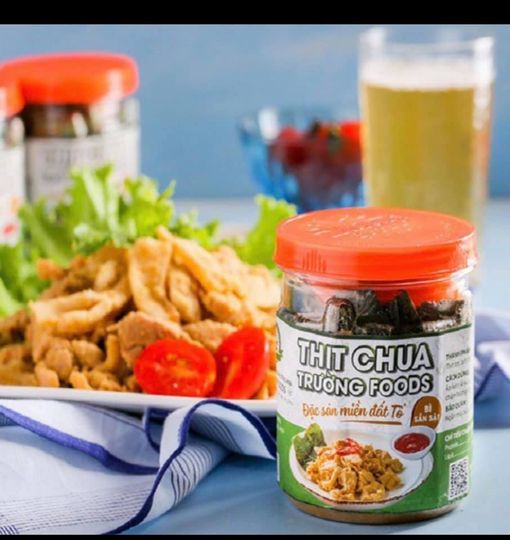 Combo 3 Hộp Thịt Chua Bì Sần Sật Trường Foods 180g/Hộp