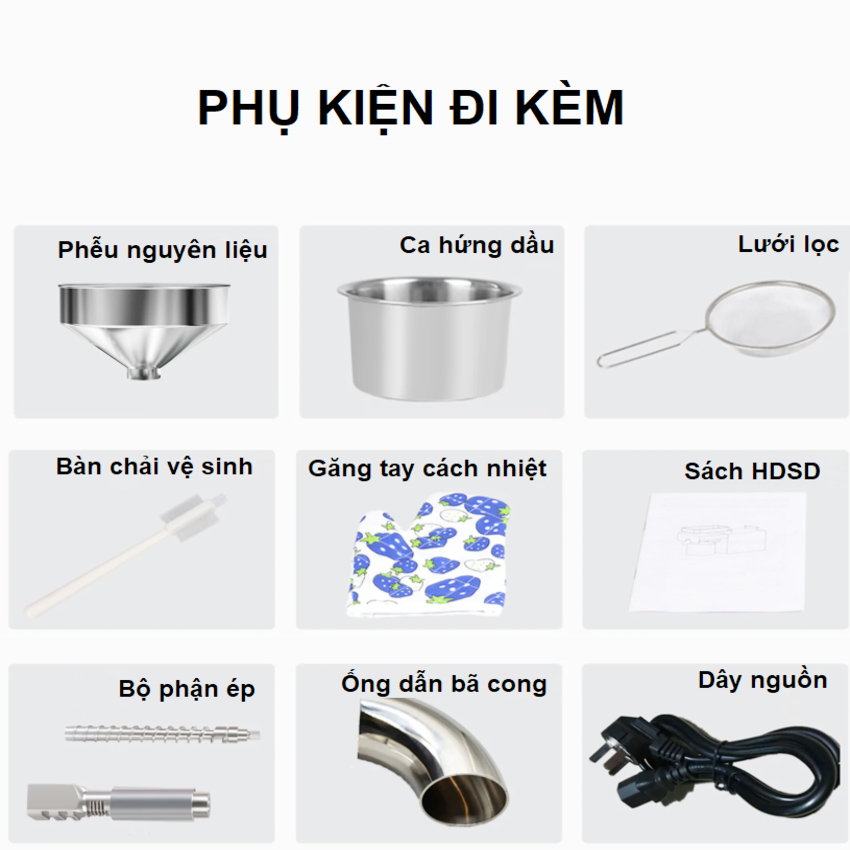 [ HÀNG NHẬP KHẨU] Máy ép dầu thực vật chuyên nghiệp nâng cấp hoàn toàn Septree K39 – Dùng cho gia đình, kinh doanh, nhà hàng, khách sạn