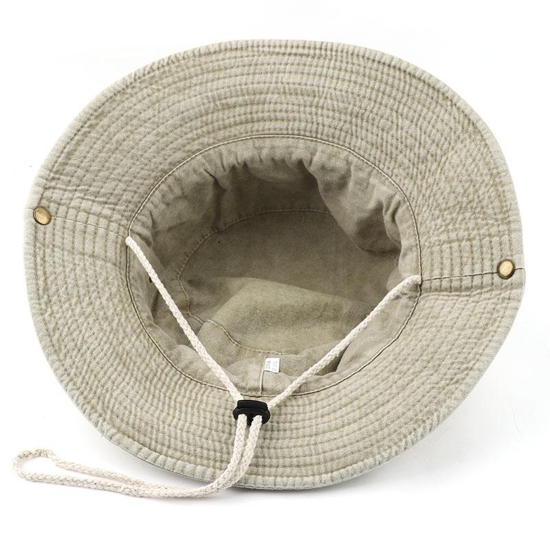 CAMOLAND Mùa Hè UV Bảo Vệ Mặt Trời Nón Nam Nữ Cotton Nón Hoa Nơ Thiết Kế Bãi Biển Mũ Ngoài Trời Đi Bộ Đường Dài Câu Cá Nón