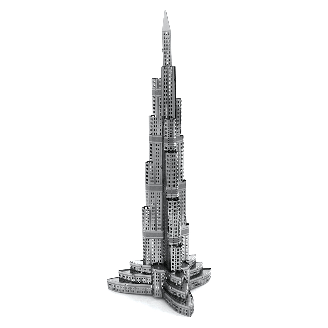 Mô Hình Kim Loại 3D Tự Lắp: Tòa Nhà Buji Khalifa - Mô Hình Giải Trí - Xả Stress, Mô Hình Sưu Tầm, Mô Hình Trang Trí, Quà Tặng Mô Hình