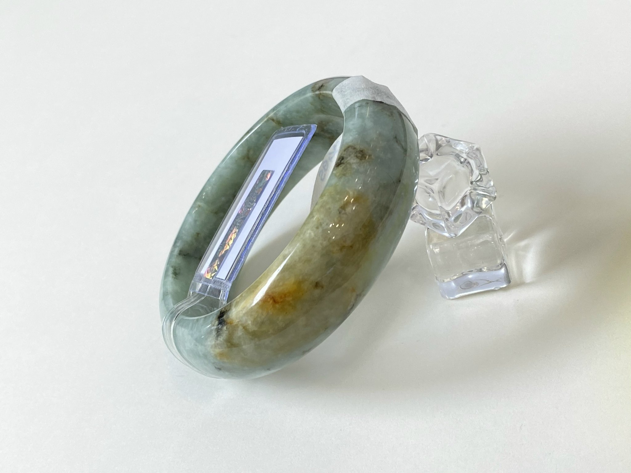 Vòng cẩm thạch bản hẹ đẹp sang PQ9495 Ni 51-52