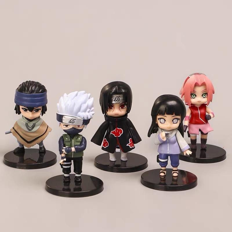 Mô hình Naruto - Mô hình Chibi 6cm Naruto, Sasuke, Kakashi, Itachi, Hinata, Jiraira, Gaara