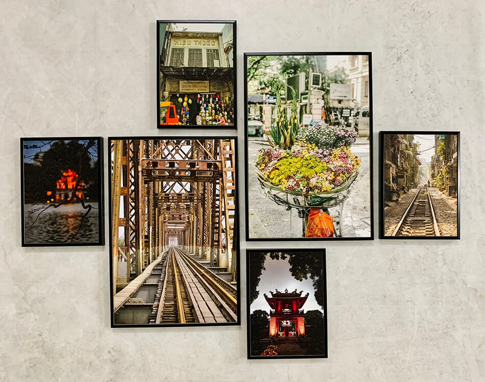 TRANH TREO TƯỜNG  - TRANH CANVAS - TRANH TREO TƯỜNG PHONG CẢNH HÀ NỘI