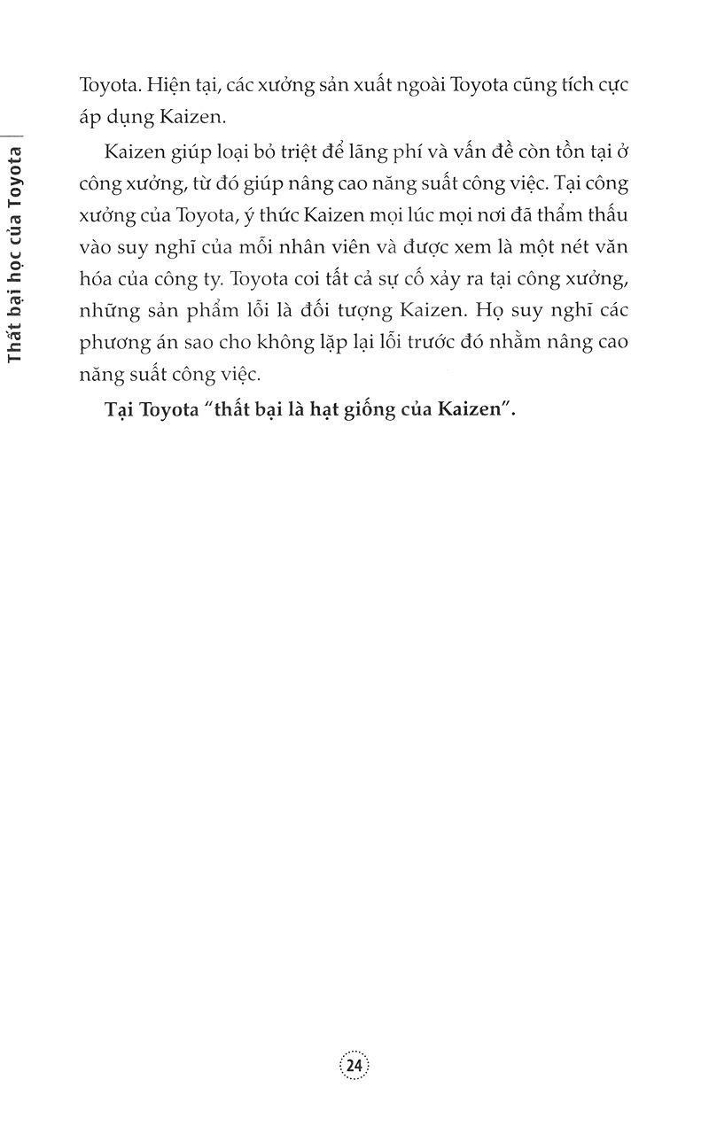 Thất Bại Học Của Toyota