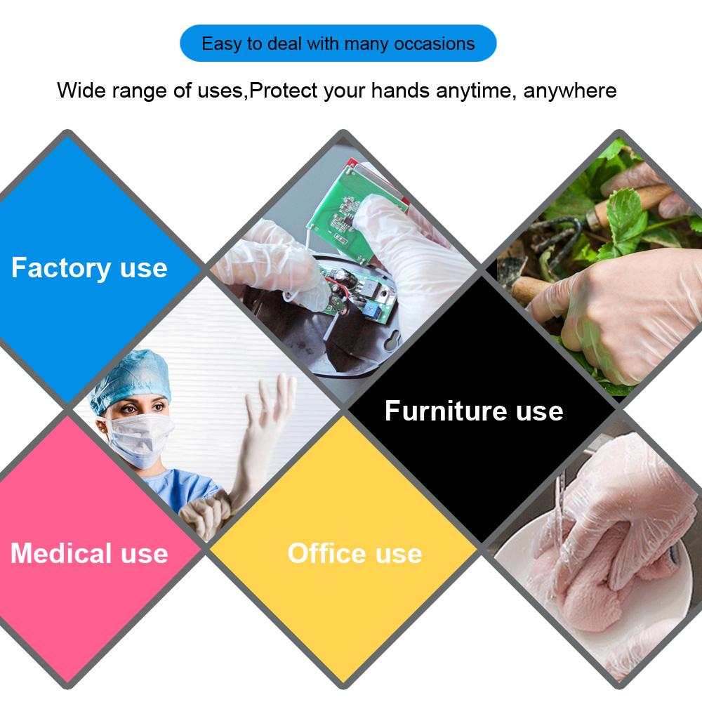 Găng tay PVC dùng một lần