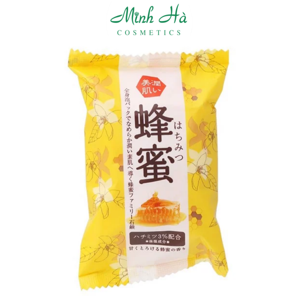 Xà phòng tắm Pelican Family Soap 80g chiết xuất từ thiên nhiên