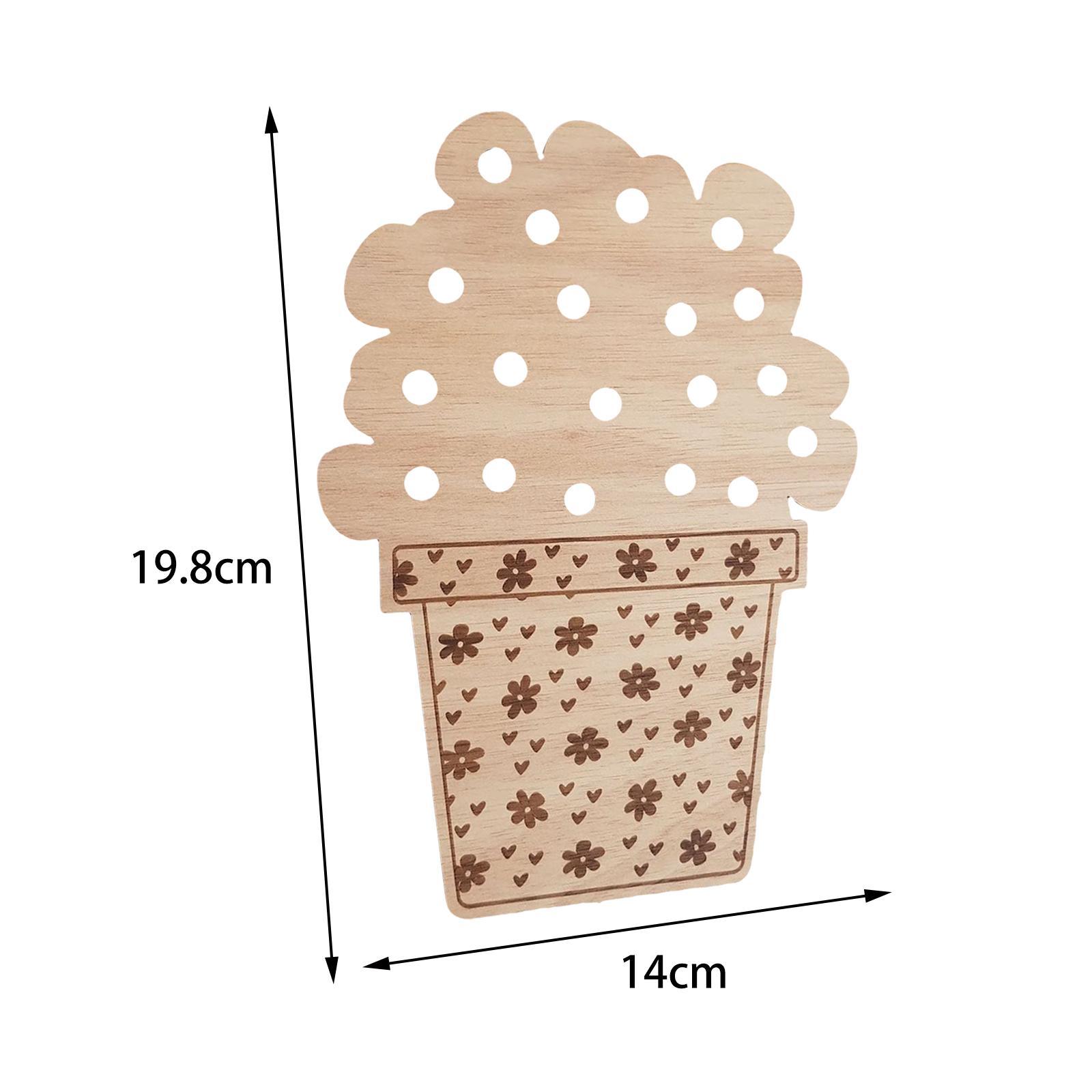 Hand Picked Flower Holder Board Filler Crafts Children Activity Educational Toys Nature Exploration DIY Bouquet Mother's Day Gift from Kids