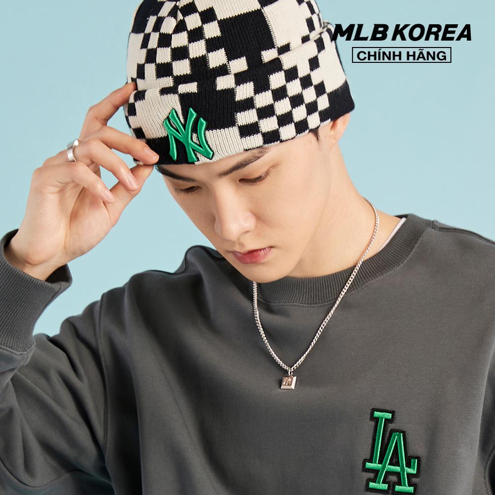 MLB - Nón len Checker Board Beanie 3ABNS0226