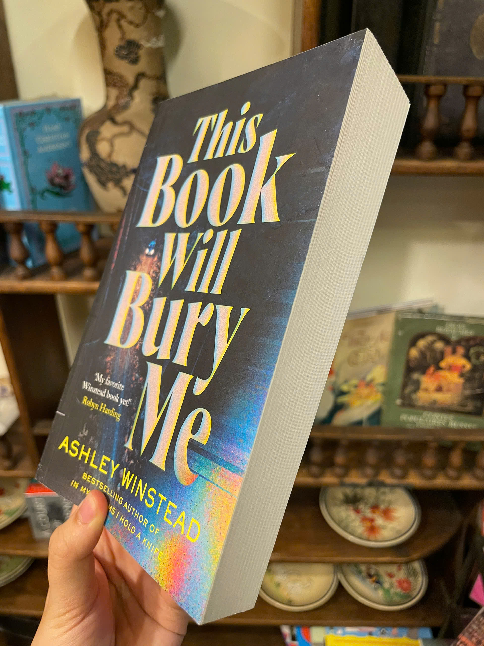Sách - This Book Will Bury Me by Ashley Winstead | English Thriller Inspired by True Crime