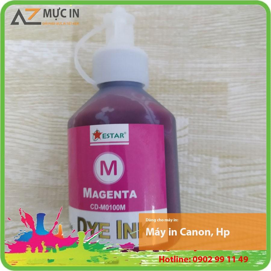 Mực in phun dùng cho máy in Canon và HP estar 100ml giá rẻ