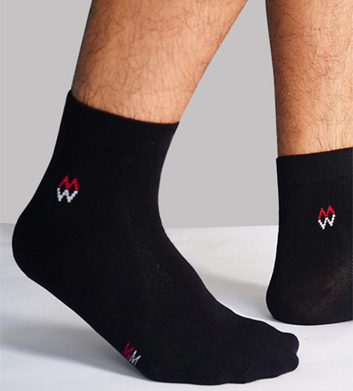 Combo 5 Đôi Cổ Trung Mix Màu Cotton Thương Hiệu MRM Manlywear