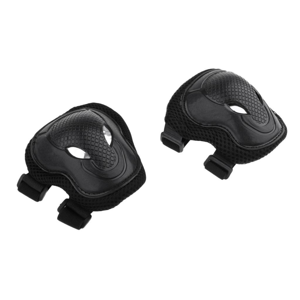 12 Pcs Adult Roller Skating Bicycle Knee Wrist Guard Elbow Pad Adjustable