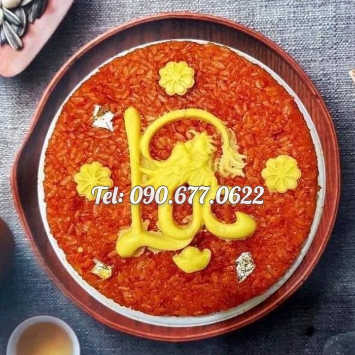 Bộ 3 khuôn silicone ép xôi, làm rau câu, socola, làm bánh Phúc Lộc Thọ loại 13 cm - Mã số 1233