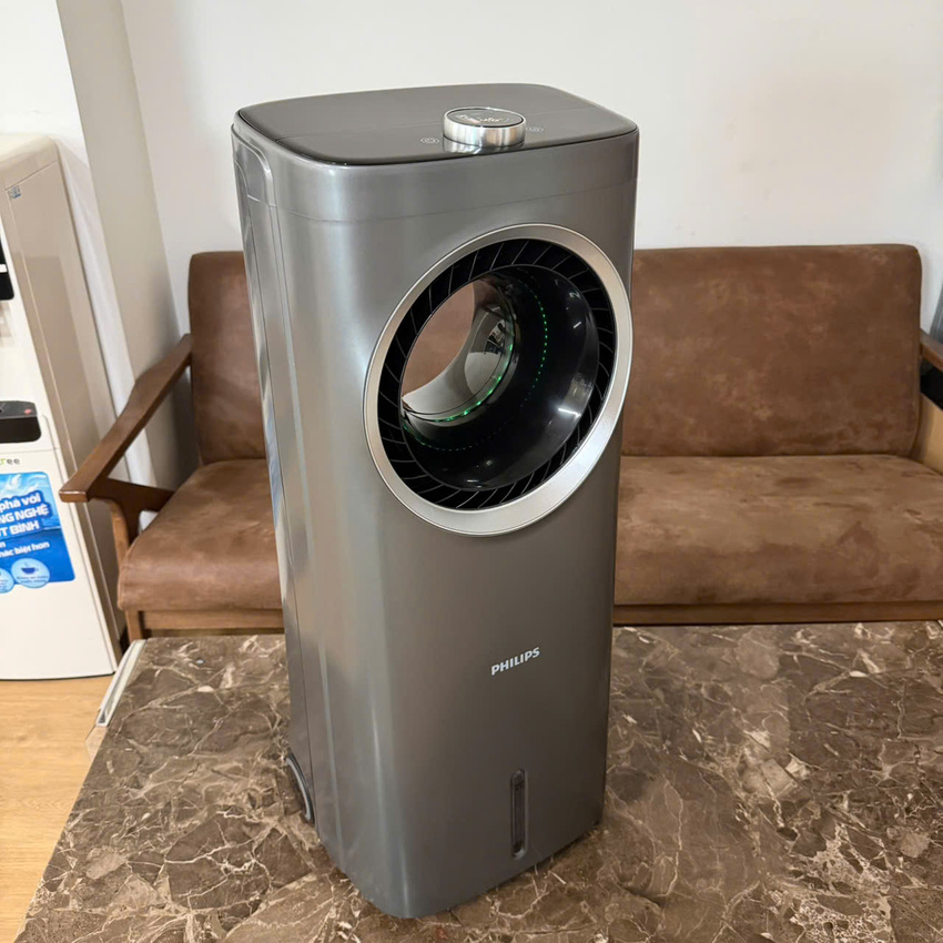 Quạt không cánh phun sương tạo ẩm kiêm lọc không khí ion âm và khử khuẩn UV thương hiệu Hà Lan Philips ACR4246X Serial 4000 - Hàng nhập khẩu