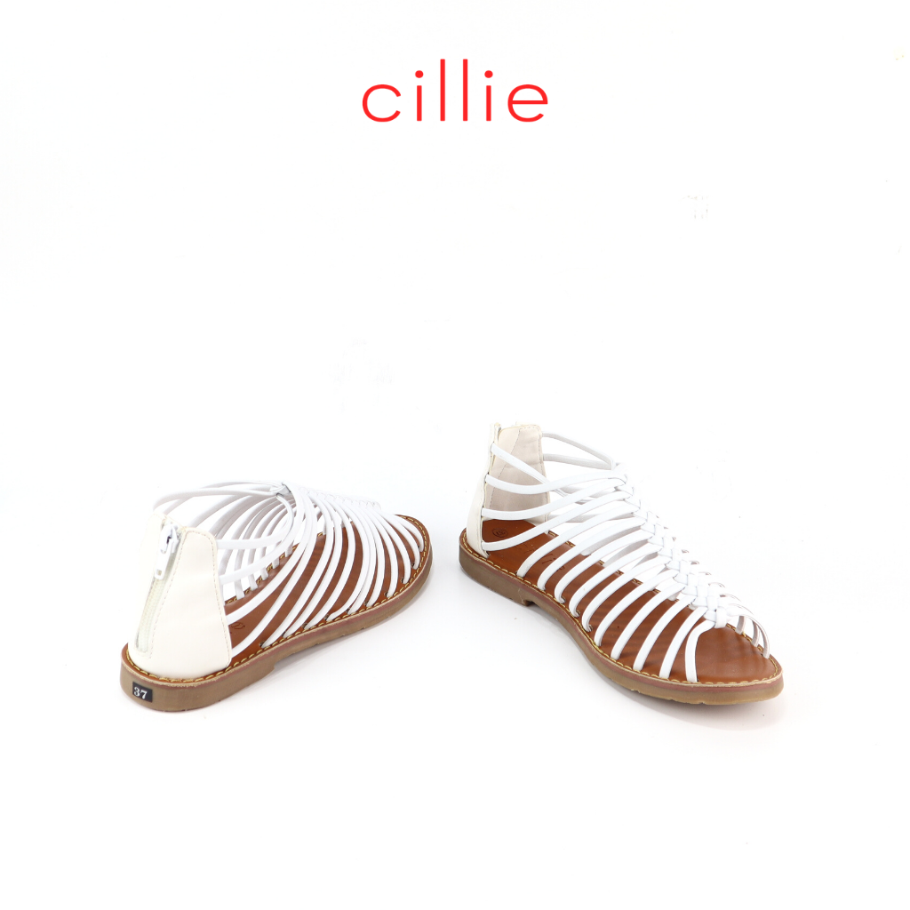 Giày sandal Cillie nữ đế bệt khóa hậu 1063