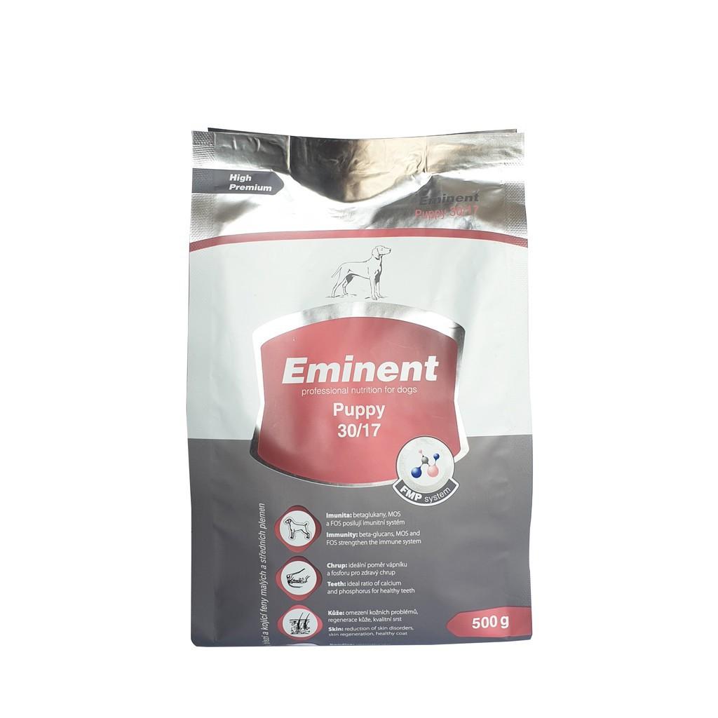 Eminent Puppy, Thức Ăn cho chó con, chó mẹ mang thai và cho con bú,dành Cho Chó Con Giống Vừa Và Giống Nhỏ.(0,5g