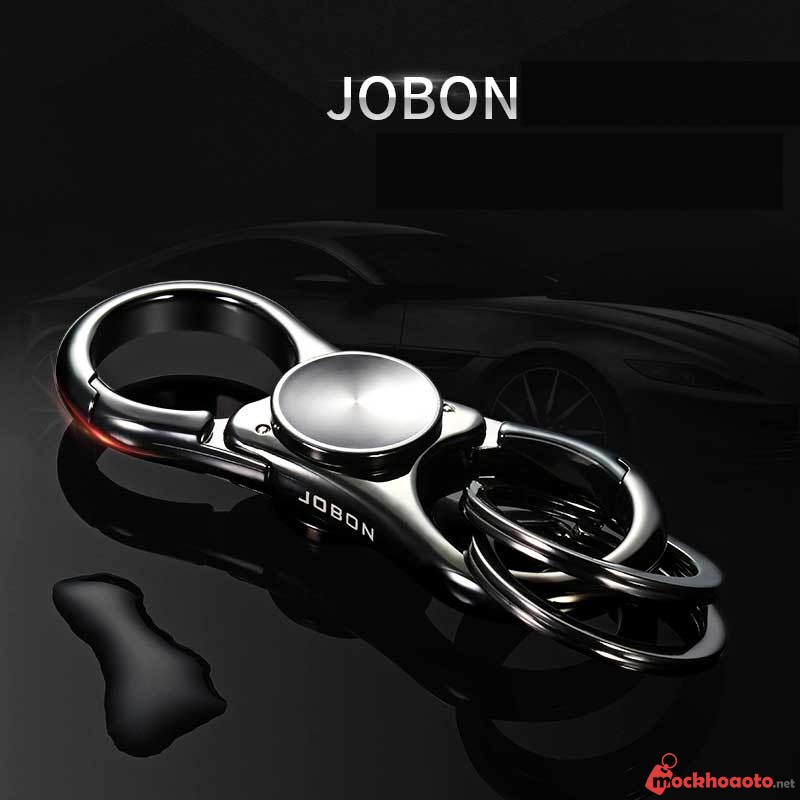 Móc khóa ô tô, xe máy spinner cao cấp Jobon MK199