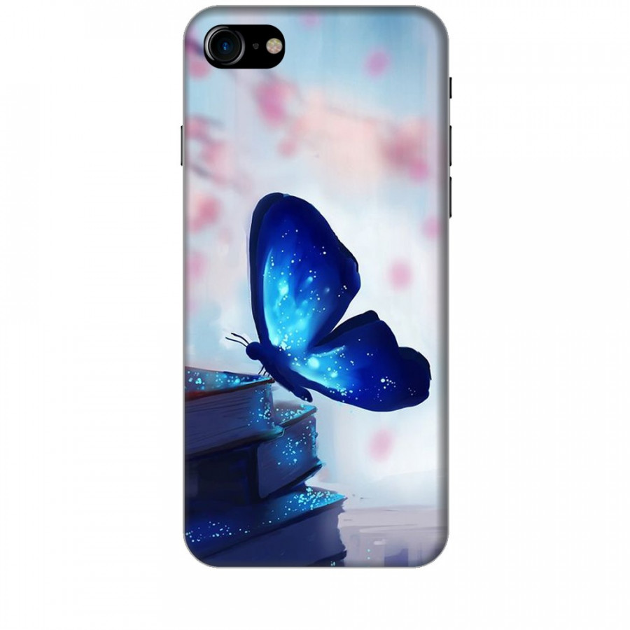 Ốp lưng dành cho điện thoại IPHONE 8 Cánh Bướm Xanh Mẫu 2