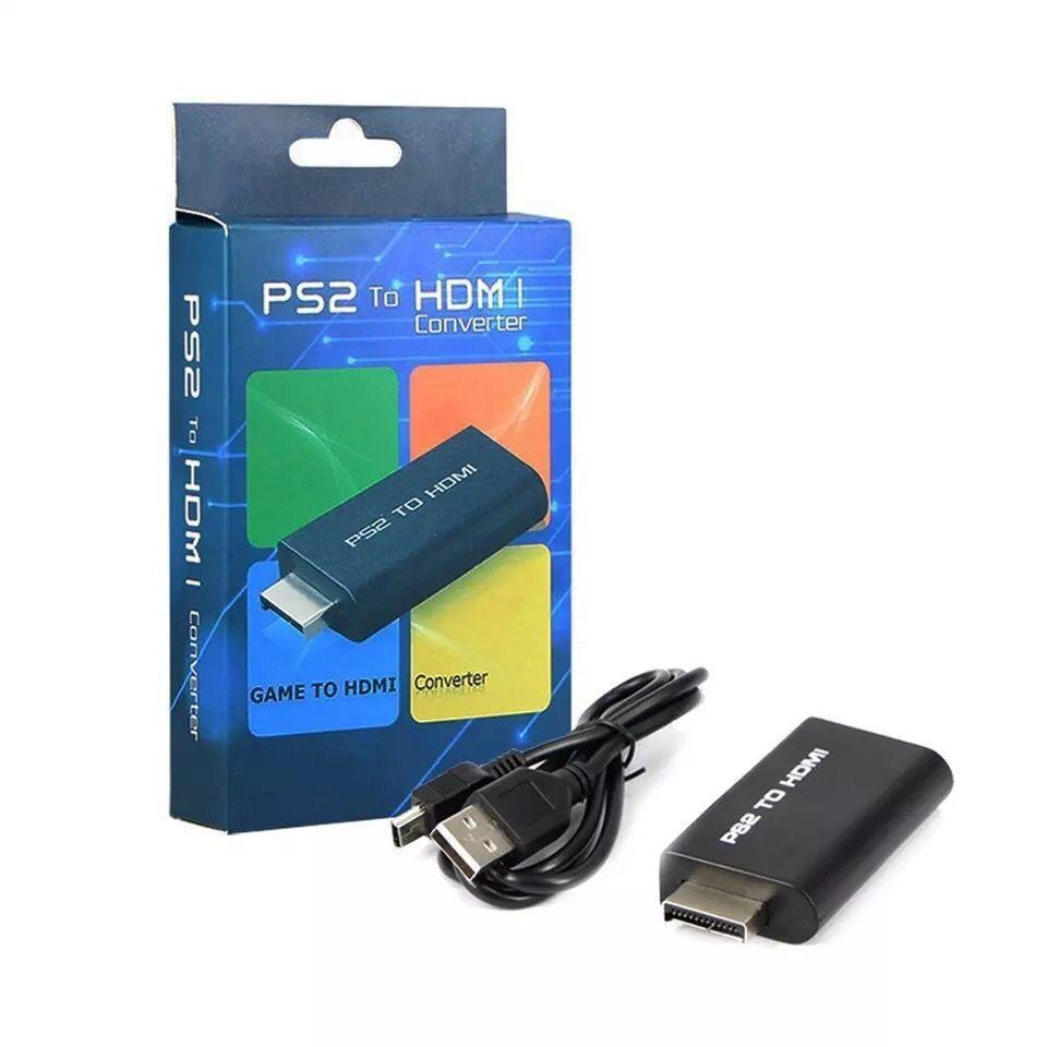 Sự khác biệt màu sắc của bộ chuyển đổi ps2 sang hdmi kiểu mới nhất sang bảng điều khiển trò chơi HDMI HD 1080P với âm thanh và video sang HDMI