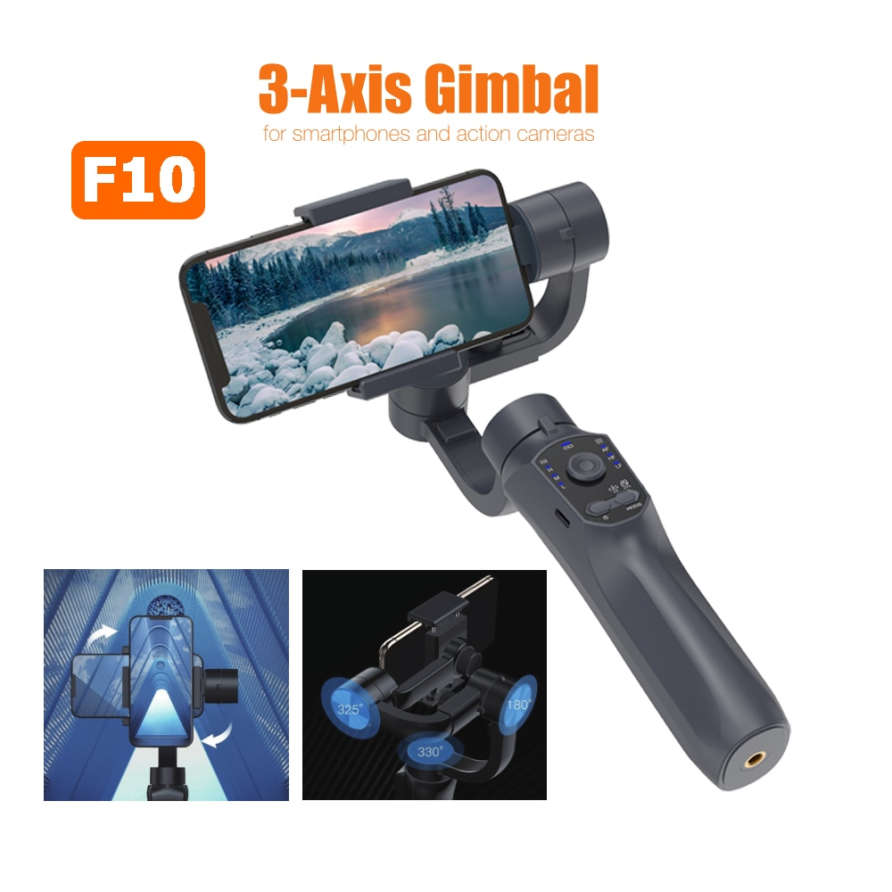 Tay cầm chống rung Stabilizer DualPower Tech 3-Axis Gimbal F10 