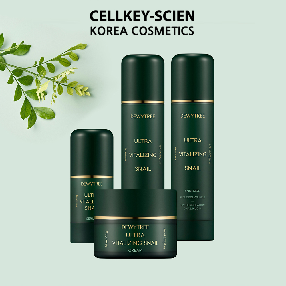 Tinh Chất Ốc Sên Phục Hồi Dưỡng Ẩm Trắng Da Chống Nhăn Ngăn Ngừa Lão Hóa Dewytree Ultra Vitalizing Snail Serum 70ml