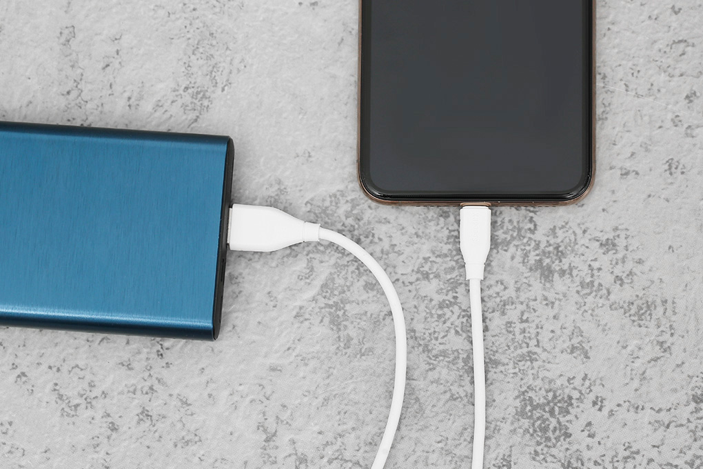 Cáp Light-ning 1m AVA Speed II X Trắng - Hàng chính hãng