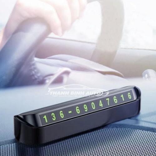 Bảng Ghi Số Gắn Taplo Xe Hơi