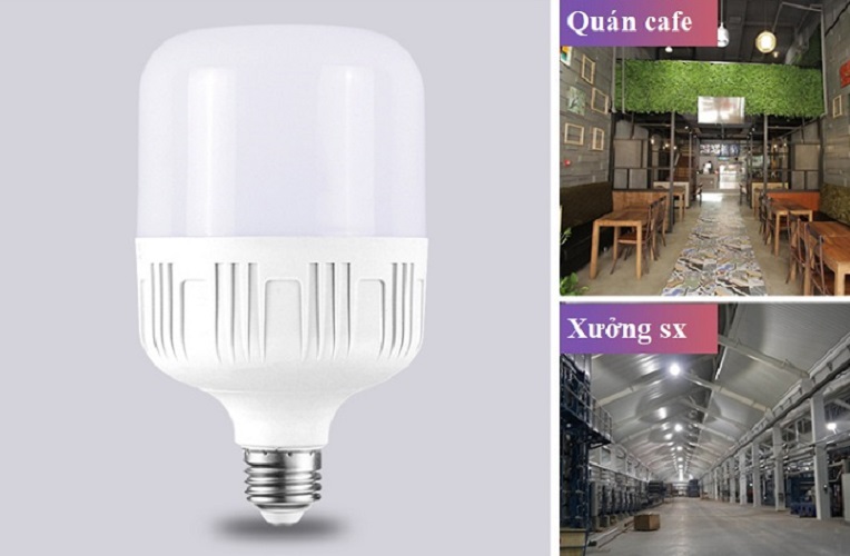 Bộ 8 bóng đèn led búp trụ 25w kín nước siêu sáng.