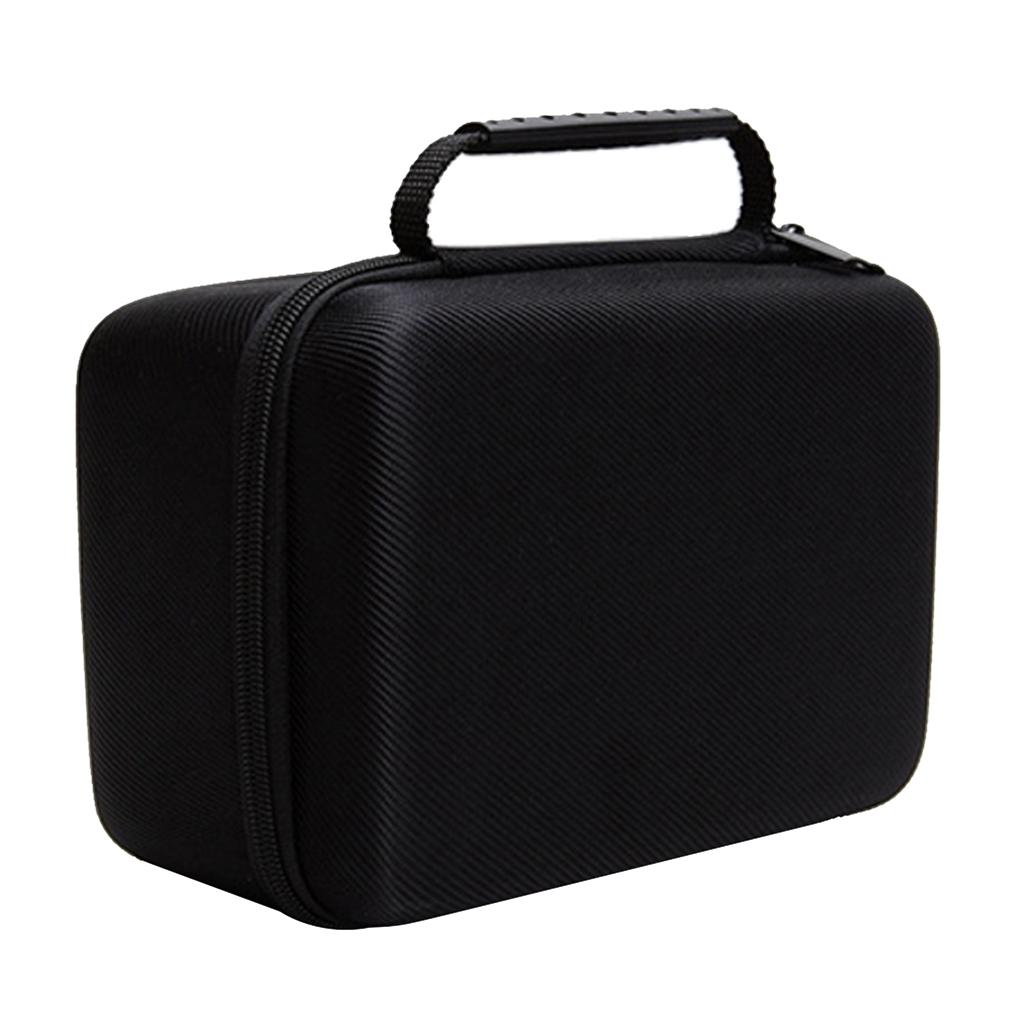 Electronics Travel Organizer Storage Bag for Accessories Cable Cord EVA Black Large